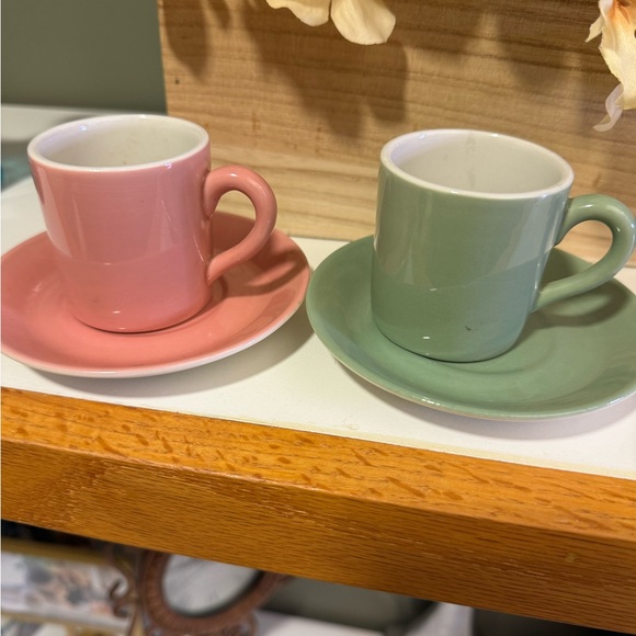 Espresso cups and saucers - Picture 4 of 5